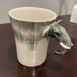 PIER 1 Oversized Elephant Coffee Mug